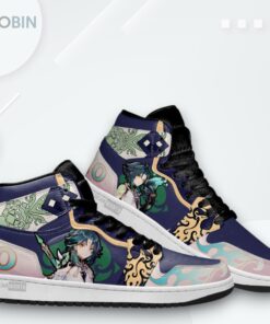 Genshin Impact Xiao Print Sneakers – Anime Gaming Shoes Genshin Impact Xiao Print Sneakers – Anime Gaming Shoes