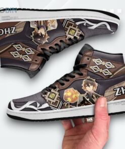 Genshin Impact Zhongli Sneakers – Custom Design Shoes Genshin Impact Zhongli Sneakers – Custom Design Shoes