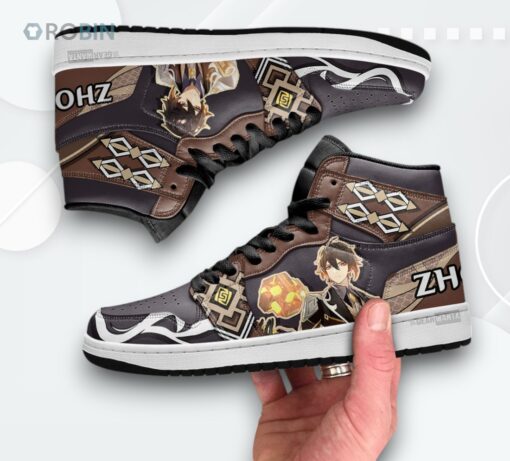 Genshin Impact Zhongli Sneakers – Custom Design Shoes