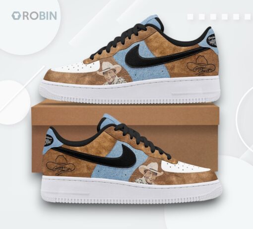 George Strait Air Force 1 Shoes   American Country Music Design