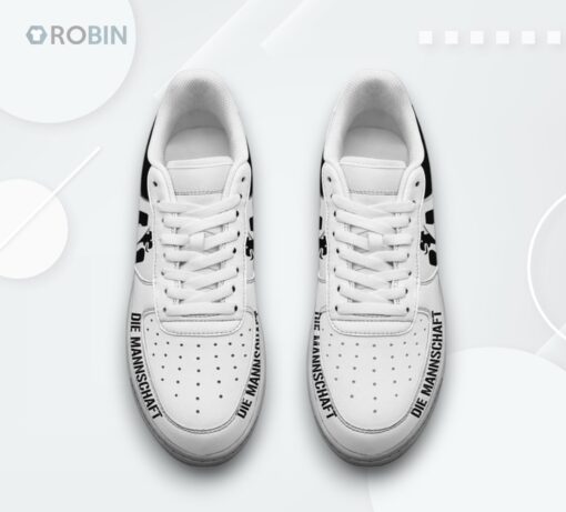 Germany Euro Die Mannschaft Air Force 1 Shoes   Printed Design
