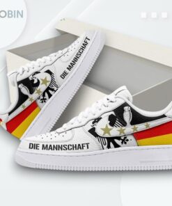 Germany Euro Die Mannschaft Air Force 1 Shoes   Printed Design