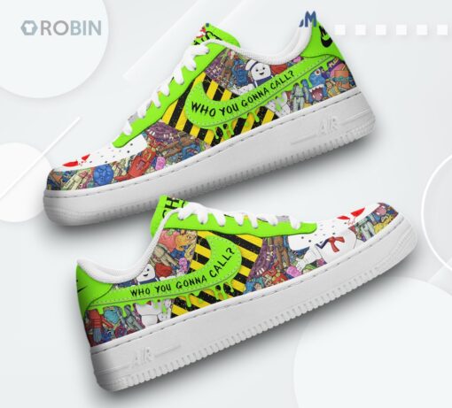 Ghostbusters Fan Air Force 1 Shoes   Who You Gonna Call Frozen Empire Design