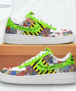 Ghostbusters Fan Air Force 1 Shoes   Who You Gonna Call Frozen Empire Design Ghostbusters Fan Air Force 1 Shoes   Who You Gonna Call Frozen Empire Design