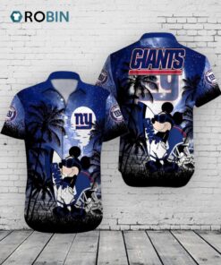 Giants Mickey Mouse Hawaiian Shirt –  Disney NFL Summer