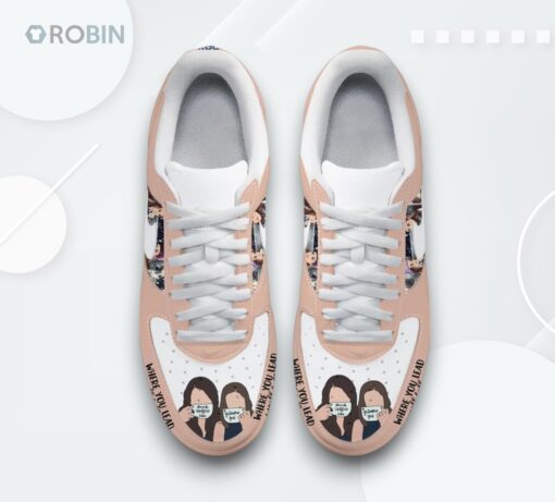 Gilmore Girls Yellow Daisies Christmas Air Force 1 Shoes   Unique Design