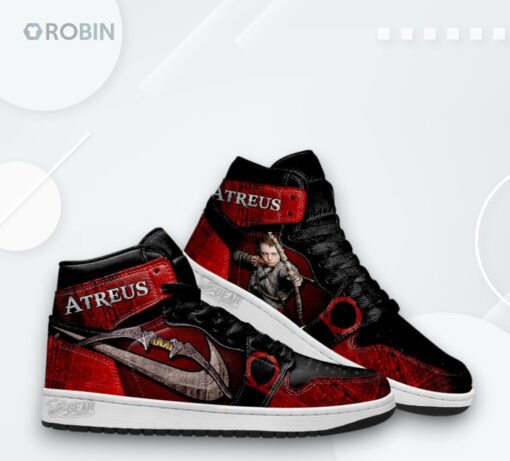 God of War Atreus Jordan 1 High – Custom Gamer Sneakers