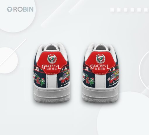 Grateful Dead Air Force 1 Shoes   To All A Grateful Night Design