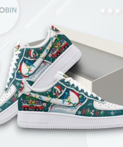 Grateful Dead Holiday Air Force 1 Shoes   Festive Christmas Design Grateful Dead Holiday Air Force 1 Shoes   Festive Christmas Design