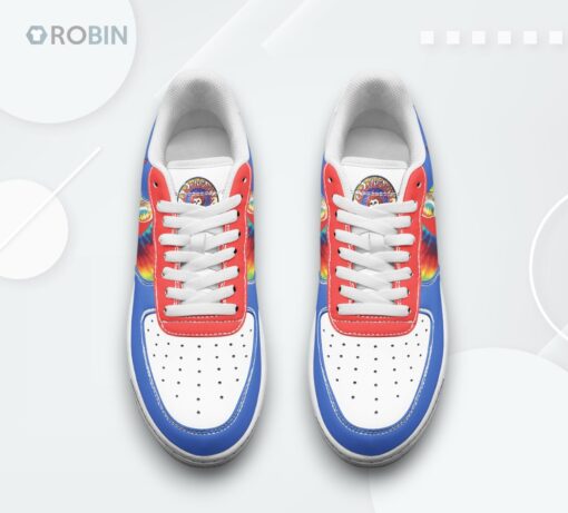 Grateful Dead Mars Hotel Air Force 1 Shoes   Unique Design for Fans