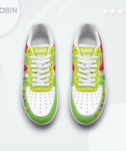 Grateful Dead Merry Christmas Rockmas Air Force 1 Shoes   Unique Holiday Design Grateful Dead Merry Christmas Rockmas Air Force 1 Shoes   Unique Holiday Design