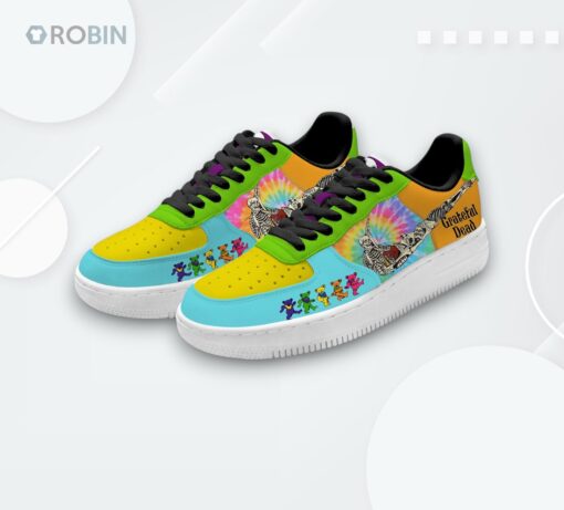 Grateful Dead ‘Not All Who Wander Are Lost’ Air Force 1 Sneakers