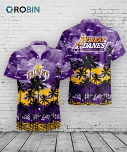 Great Danes Hawaiian Shirt –  Palm Tree Print