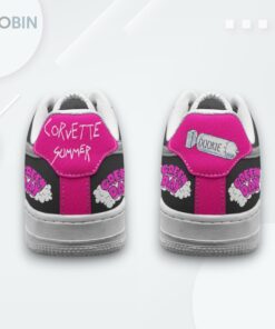 Green Day Corvette Summer Dookie Air Force 1 Shoes   Fan Art Design