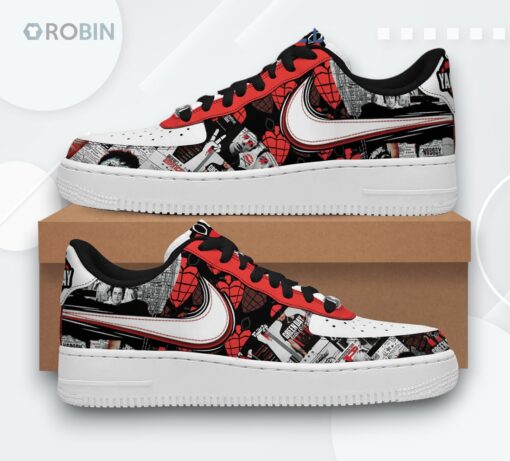 Green Day Saviors Tour Air Force 1 Shoes   Stylish Fan Design