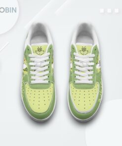 Grinch Air Force 1 Shoes   Fun ‘Don’t Be A Grinch’ Design for Holiday Fans