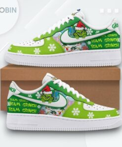 Grinch Merry Christmas Air Force 1 Shoes   Festive Team Design Grinch Merry Christmas Air Force 1 Shoes   Festive Team Design