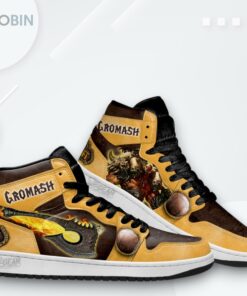 Gromash Hellscream Jordan 1 High – Warcraft Sneakers Gromash Hellscream Jordan 1 High – Warcraft Sneakers