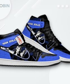 Han Solo Jordan 1 High – Custom Star Wars Sneakers Han Solo Jordan 1 High – Custom Star Wars Sneakers