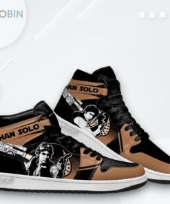 Han Solo Jordan 1 High – Star Wars Custom Sneakers Han Solo Jordan 1 High – Star Wars Custom Sneakers