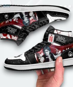 Han Solo Star Wars Jordan 1 High – Custom Sneakers Han Solo Star Wars Jordan 1 High – Custom Sneakers
