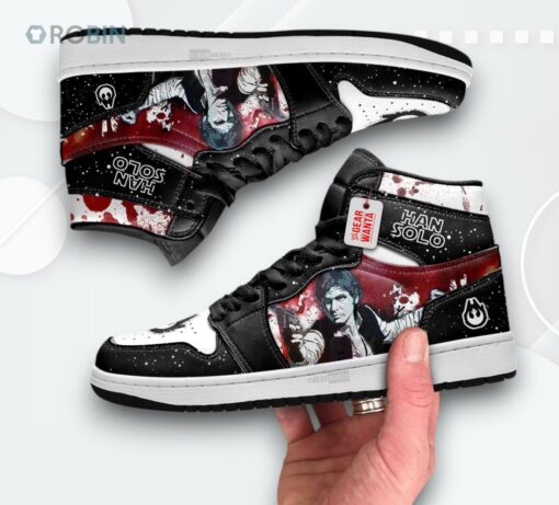 Han Solo Star Wars Jordan 1 High – Custom Sneakers