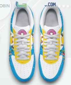 Happy Holidays Simpsons Donuts Air Force 1 Shoes   Festive 2025 Design