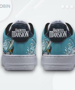 Haunted Mansion Halloween Air Force 1 Shoes   Welcome Foolish Mortals Design