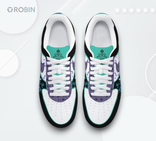 Haunted Mansion Tomb Air Force 1 Sneakers   Spooky Design for Collectors