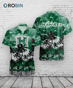 Hawaii Palms Hawaiian Shirt –  Rainbow Warriors Aloha Shirt