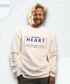 Heart Make Crypto Great Again 2025 Shirt