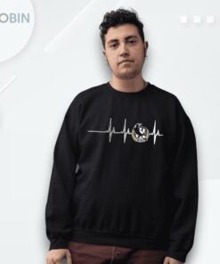 Heartbeat Collingwood Magpies Logo Shirt