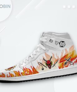 Hellfire Club Jordan 1 – Stranger Things Custom Sneakers Hellfire Club Jordan 1 – Stranger Things Custom Sneakers