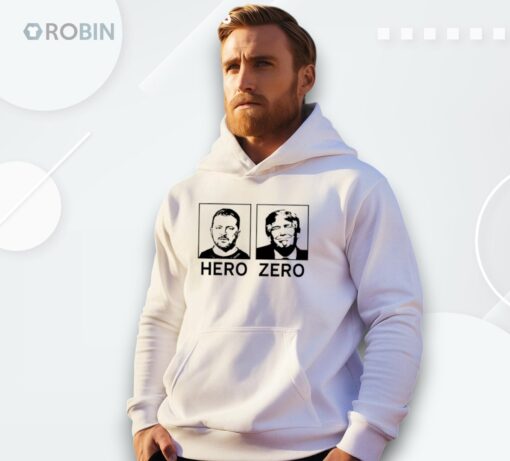 Hero Zero Zelensky Trump Shirt