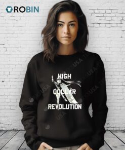 High Collar Revolution Vintage Shirt