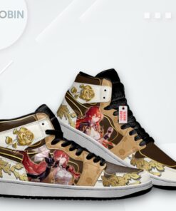 Himeko Honkai Star Rail Custom Jordan 1 High Sneakers
