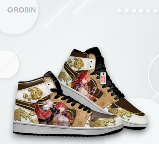 Himeko Honkai Star Rail Custom Jordan 1 High Sneakers