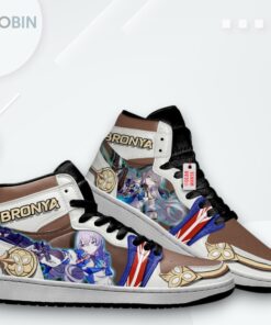 Honkai Star Rail Bronya Jordan 1 High – Custom Anime Sneakers Honkai Star Rail Bronya Jordan 1 High – Custom Anime Sneakers