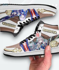 Honkai Star Rail Bronya Jordan 1 High – Custom Anime Sneakers