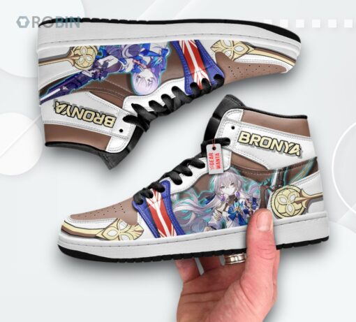 Honkai Star Rail Bronya Jordan 1 High – Custom Anime Sneakers