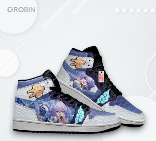 Honkai Star Rail Jordan 1 High – Bailu Custom Sneakers