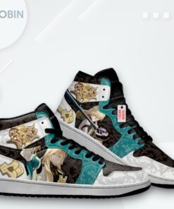 Honkai Star Rail Jordan 1 High – Loucha Custom Sneakers Honkai Star Rail Jordan 1 High – Loucha Custom Sneakers