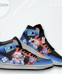 Honkai Star Rail Jordan 1 High – March 7th Sneakers – Custom Design