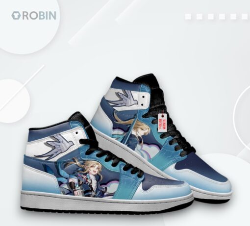 Honkai Star Rail Jordan 1 High – Yanqing Custom Sneakers