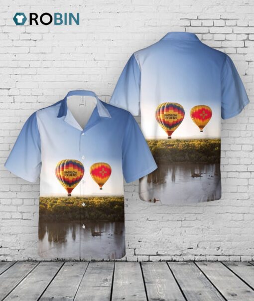 Hot Air Balloon Hawaiian Shirt –  Albuquerque New Mexico Design