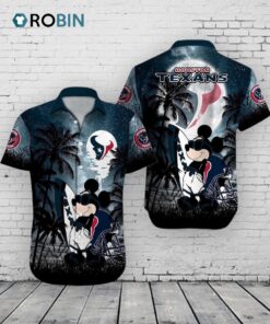 Houston Texans Mickey Mouse Hawaiian Shirt –  Disney NFL Summer