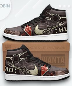 Hu Tao Genshin Sneakers Custom For Gamer_6652 Hu Tao Genshin Sneakers Custom For Gamer_6652