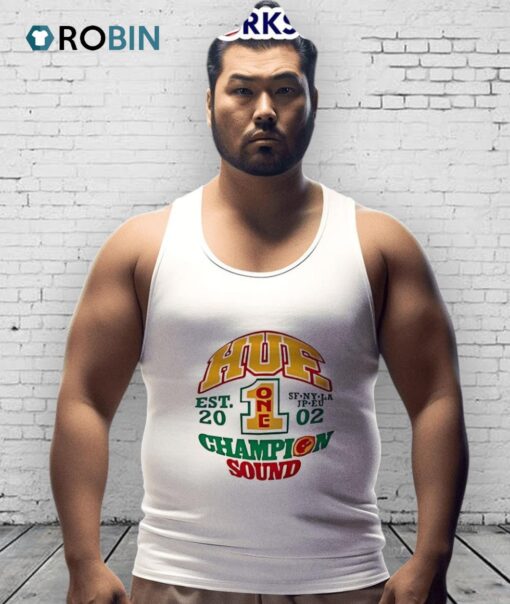 Huf One Champion Sound Shirt