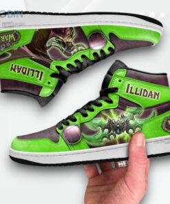 Illidan Design Jordan 1 High – World of Warcraft Sneakers Illidan Design Jordan 1 High – World of Warcraft Sneakers