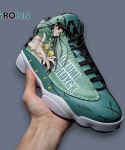 Illumi Zoldyck Print Jordan 13 Sneakers – Unique Graphic Design Footwear